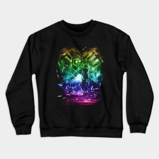 key storm -rainbow version Crewneck Sweatshirt